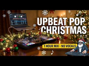 Upbeat Pop Christmas Instrumental Mix 🎄 | 1 Hour Energetic Holiday Music (No Vocals)