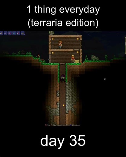 must establish a crafting and chest room! #1thingeveryday #terraria #gaming