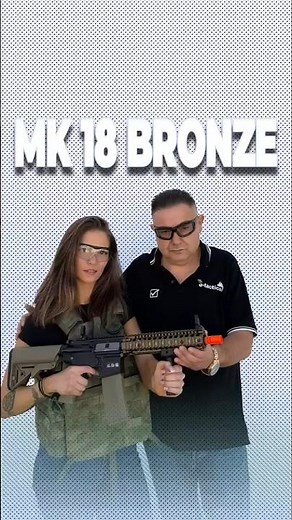 Oggi E-tactical prova la replica airsoft, MK18 Specna Bronze! 📹 ‪@Smup_Agency‬