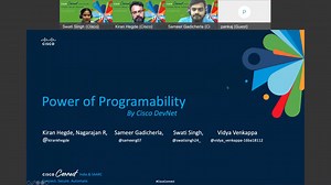 Power of Programability - Cisco Video Portal
