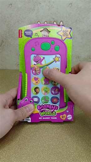 cool barney learning phone