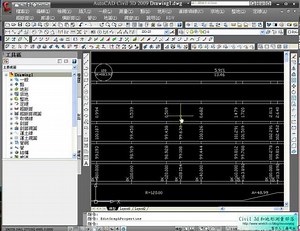Civil 3D 2009 如何設定縱斷面圖資區帶自訂樁號值顯示標示各資料值-49