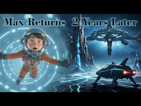 Max and the Evolved Spire Planet 🌠 | Animated Sci-Fi Adventure for Kids
