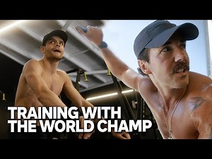 Training with Tim Wenisch Pre Hyrox Melbourne