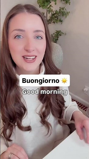 Learn Italian how to say good morning #italy #english #italiaonline
