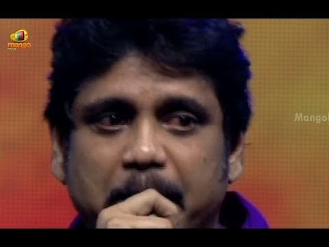 Nagarjuna cries @ Manam audio launch - Nagarjuna emotional speech - Samantha, ANR, Naga Chaitanya