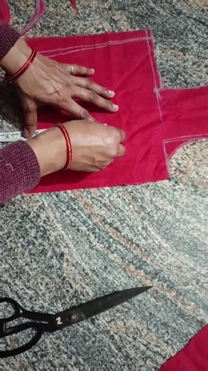 BLOUSE CUTTING tutorial (Part 1)#stitching #sewing #dhaga #blousedesign