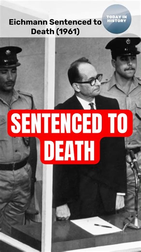 Eichmann’s Sentence & Chilling Last Words | Today in History Short