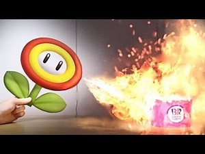 Mario Fire Flower Vs Baskin Robbins Ice Cream! | RATE
