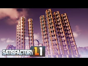 What does a 100 000 MW FUEL POWER PLANT look's like (video tour) - Satisfactory