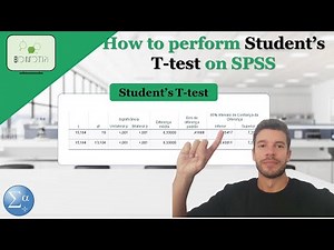 How to perform Student's T-test using SPSS #students #test #spss #statistics