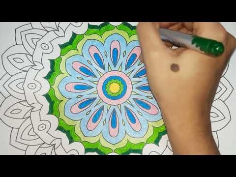 Chakra Healing Colouring |Deep Relaxation #chakrahealing #chakra#spritual #therapy #colourtherapy