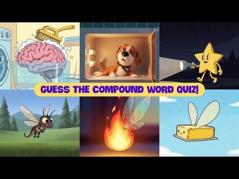 Only 1% Can Solve This! FUNNIEST English Compound Word Quiz