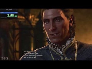 Baldur's Gate 3 Any% Speedrun in 10:03 (Former World Record)