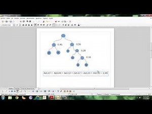 como armar un arbol de huffman