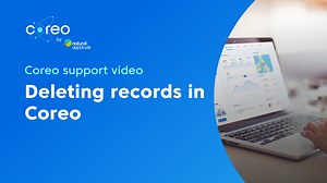Accessing the Coreo Admin Area and Deleting a Record