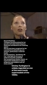 66K views · 1.3K reactions | Christy Turlington is widely regarded as one of the most iconic supermodels of the 1990s | Runwaymodel | Facebook
