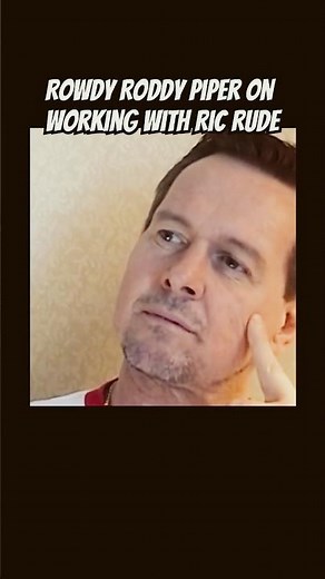 Rowdy Roddy Piper shoots on WWE Legend Ric Rude #wwe #wrestling