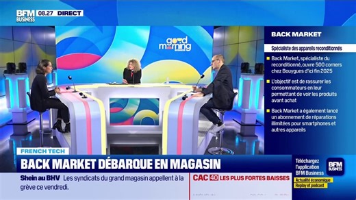 Back Market débarque en magasin