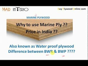 Marine Plywood / Water proof Plywood