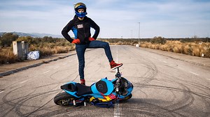 Learn motorcycle drift like a pro stunt rider