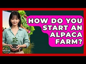 How Do You Start An Alpaca Farm? - The World of Agriculture