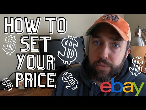 How Much Should You Sell Your Item For on Ebay? Basic Beginner Guide to Setting Prices on Ebay.