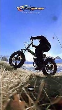HOPFÄLLBAR FATBIKE ELCYKEL VOLTA VB2.0 250W 48V #ebike #fatbike #hopfällbarcykel