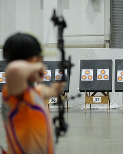 8.6K views · 74 reactions | Straight shooter   2025 Archery Competition | RODEOHOUSTON | Facebook