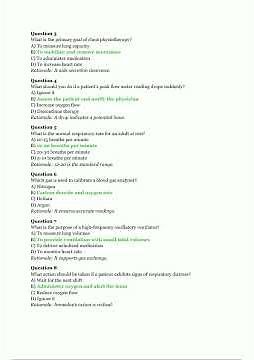 NBRC TMCCRTRRT Exam Testbank 350 Questions Complete Study Guide 20252026 Accurate Expert Verified NB