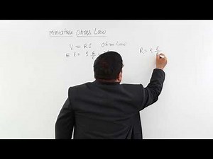 Class 12th – Miniature Ohm's Law | Current Electricity | Tutorials Point