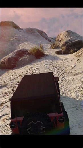 GTA 5 4x4 Mountain Climb Test 🏔️🚙 | Extreme Offroad Challenge #shorts