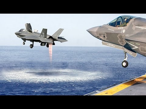 [Amazing] The unknown capabilities of the cutting-edge F-35 stealth fighter jet on aircraft carri...