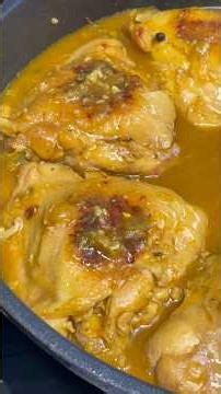 Chicken thighs in a delicious sauce