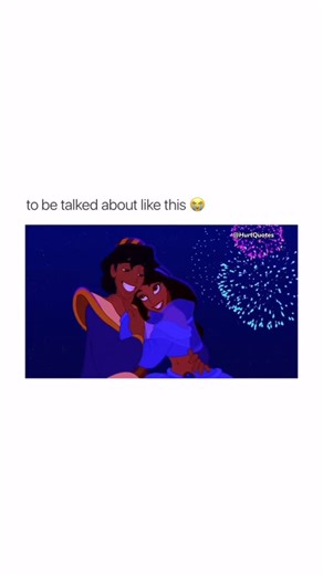 Hurt Quotes on Instagram: "Real 🖤 🎬:Disney’s Aladdin (1992) centers on a street-smart dreamer who stumbles upon a magic lamp and crosses paths with Princess Jasmine, setting off an adventure that blends fantasy, romance, and self-discovery. As Aladdin uses wishes to reinvent himself in hopes of being worthy of Jasmine, the film explores themes of honesty, identity, and courage, driven by their growing connection and the emotional stakes of his double life. With Robin Williams’ breakout perform
