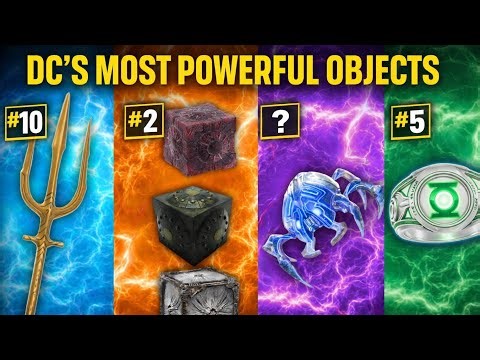 I Ranked DC’s Top 10 Strongest Weapons 💥 || Most Powerful Weapons in DC Universe || VB Talks
