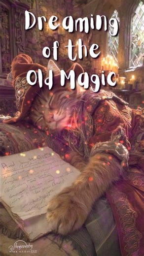 Wizard Cat Music for Calm | Dreaming of the Old Magic | Middle-Earth Fantasy #lotr
