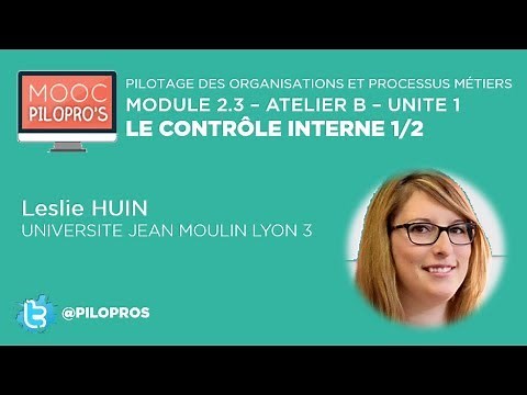 Le contrôle interne 1/2