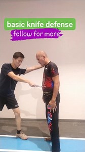 300K views · 4.9K reactions | basic knife defense #selfdefens #tutorial #martialarts #TeamSolid #combat #followers #following #friends | Edmund Duray | Facebook