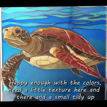 Turtles are great. including Resin Art Turtles. Background is in transparent resin dyes and the turtle is in micas The contrast really makes this guy look like he's about to burst out of the frame and swim off. It turns out that although they look graceful and swift as they glide along, every still that has ever been taken of one shows it to be awkward and static. Flippers pointing at weird angles, usually pointing away from camera or photographed from above, I searched for weeks to find a look 