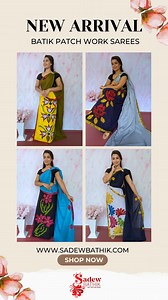 2.1K reactions · 6 comments |  Kandyan Batik Patchwork Saree ...