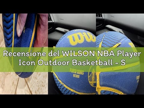 Recensione del WILSON NBA Player Icon Outdoor Basketball - Size 7-29.5' and Mini Size