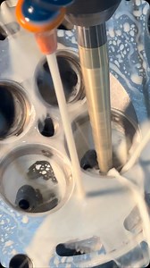 184 reactions · 10 comments |  Cranking up the performance! Watch us CNC port these Aprilia cylinder heads to unleash next-level power and precision! #Aprilia #CNCPorting #MotorcyclePerformance #BikeBuild #SpeedChasers | Millennium Technologies | Facebook