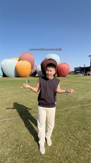 first one at coachella #coachella #funny #music #festival #meme #firstone #barricade #coachellavibes