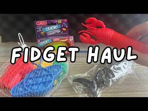 cheapest fidget toys haul! ASMR