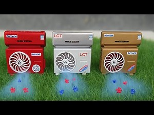 Top 3 Miniature Air Conditioner Unboxing & Test Video || Best Gadgets Solar AC