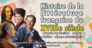La littérature française du XVIIIe siècle – EspaceFrancais.com