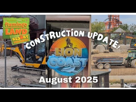 Flamingo Land’s Lost River Ride TRANSFORMATION! | New MAJI Ride Construction Update 2025