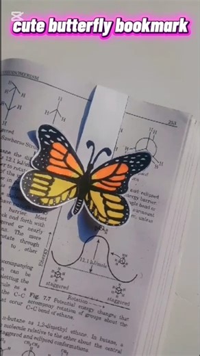 Beautiful butterfly bookmark 🦋🦋