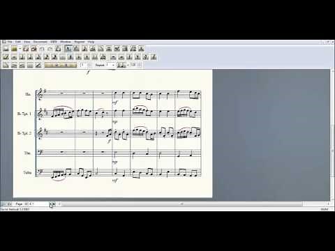 Music Technology Final Project: How to Use Finale Notepad 2012